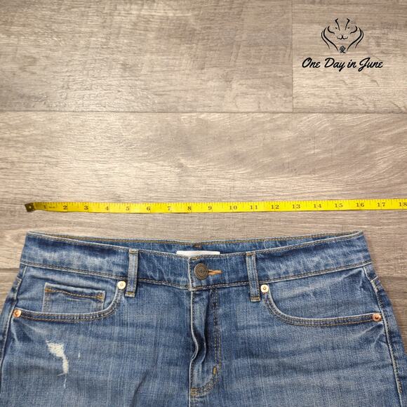 Loft Denim Shorts Size 2 - Picture 3 of 7